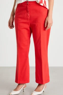 Pantalone ampio in bull - Arancione