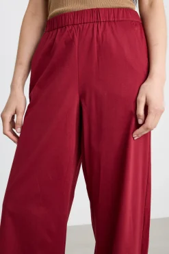 Pantalone ampio in jersey - Rosso