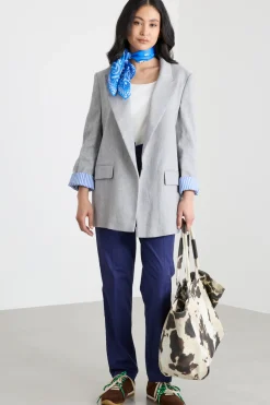 Pantalone a sigaretta - Blu