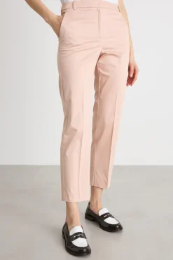 Pantalone a sigaretta con tasche - Rosa