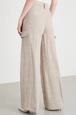 Pantalone cargo - Beige