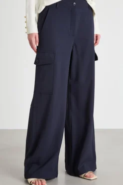 Pantalone cargo - Blu