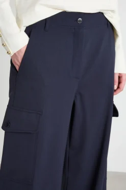 Pantalone cargo - Blu