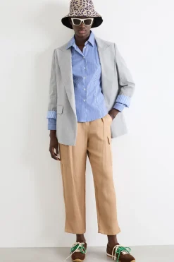 Pantalone cargo - Marrone