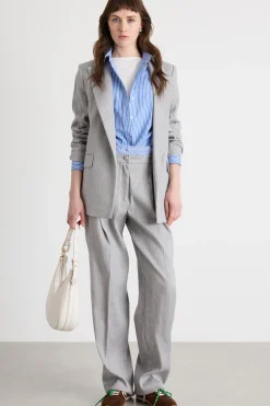 Pantalone carrot fit - Grigio