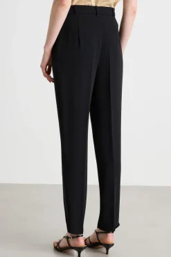 Pantalone carrot in cady - Black