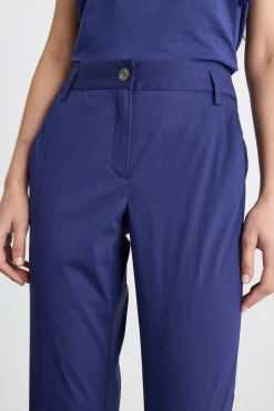 Pantalone chino stretch - Blu