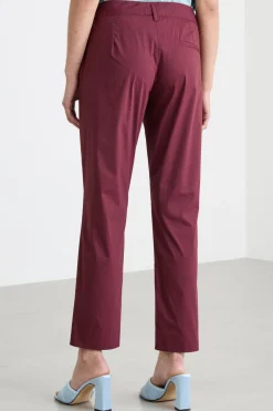Pantalone chino stretch - Bordeaux