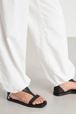 Pantalone con cintura - Bianco