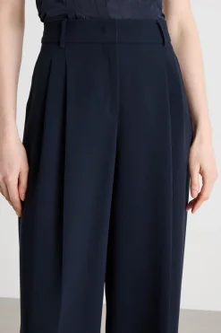 Pantalone con cintura - Blu