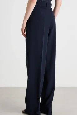 Pantalone con cintura - Blu