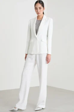 Pantalone con strass - Bianco