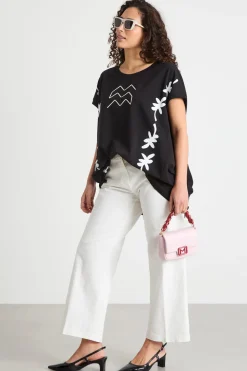 Pantalone crop aderente - Bianco