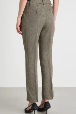 Pantalone cropped - Nero Avorio