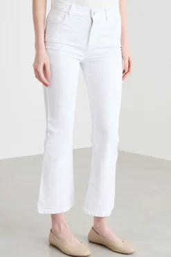 Pantalone dalla linea aderente - Bianco