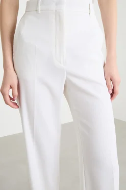 Pantalone dritto - Bianco