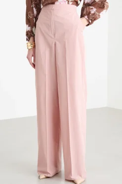 Pantalone dritto e ampio - Rosa