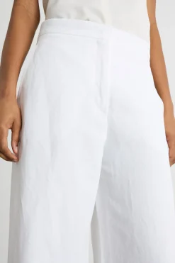 Pantalone fluido ampio - Bianco