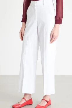 Pantalone in bull - Bianco