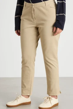 Pantalone in bull stretch - Cammello