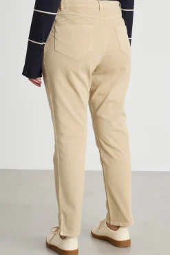 Pantalone in bull stretch - Cammello