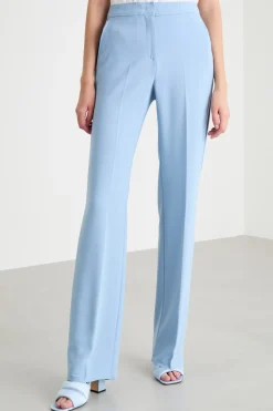 Pantalone in cady - Azzurro