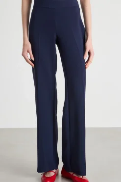 Pantalone in cady - Blu