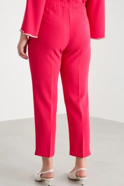 Pantalone in cady - Fuxia