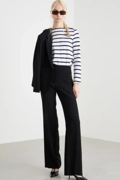 Pantalone in cady - Nero