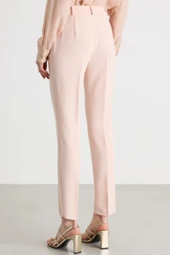 Pantalone in cady tecnico - Rosa