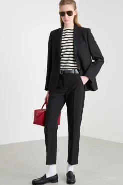 Pantalone in doppia tela - Nero
