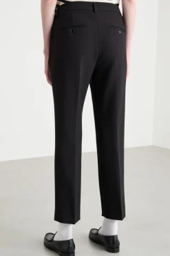 Pantalone in doppia tela - Nero