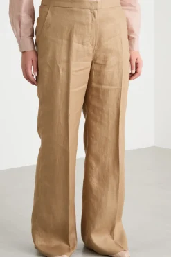 Pantalone in drill pesante - Cammello