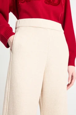 Pantalone in felpa - Beige