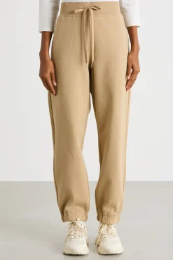 Pantalone in felpa - Cammello