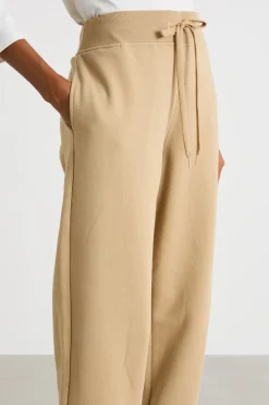 Pantalone in felpa - Cammello