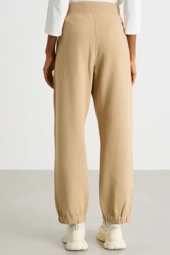 Pantalone in felpa - Cammello