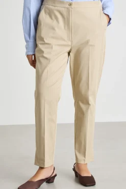 Pantalone in gabardina - Beige