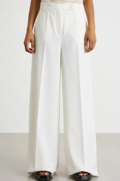Pantalone in gabardina - Bianco