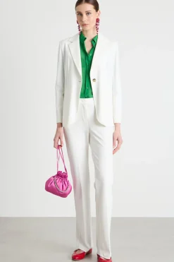 Pantalone in jersey - Bianco
