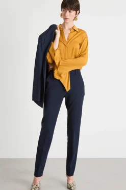 Pantalone in jersey - Blu