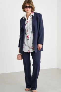 Pantalone in jersey - Blu