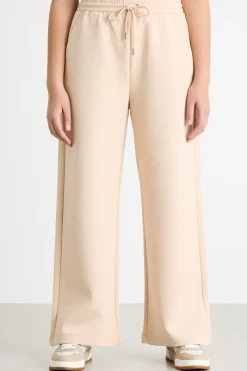 Pantalone in jersey double - Rosa