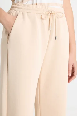 Pantalone in jersey double - Rosa