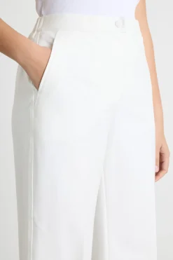 Pantalone in jersey stretch - Bianco
