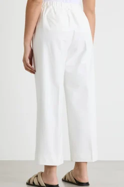 Pantalone in jersey stretch - Bianco