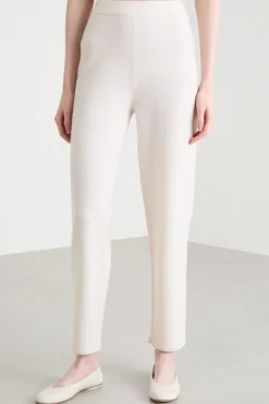Pantalone in maglia - Bianco
