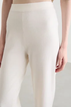 Pantalone in maglia - Bianco