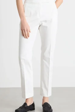 Pantalone in raso - Bianco