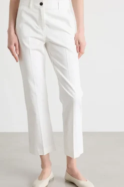 Pantalone in raso - Bianco